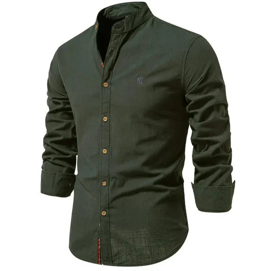 Marion - Men's Dress Shirt in Breathable Fabric for All-Season Style-1
