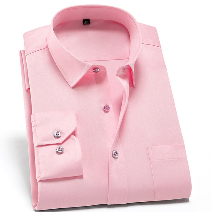 Variant image for Elian - Men’s Dress Shirt in Soft Stretch Fabric for Stylish Versatility-37