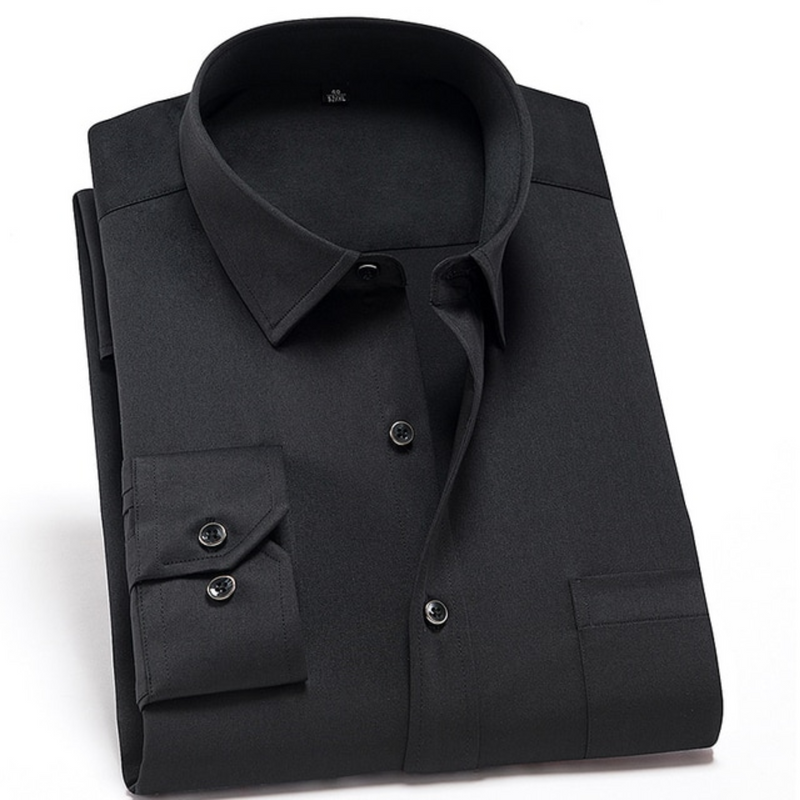 Variant image for Elian - Men’s Dress Shirt in Soft Stretch Fabric for Stylish Versatility-7