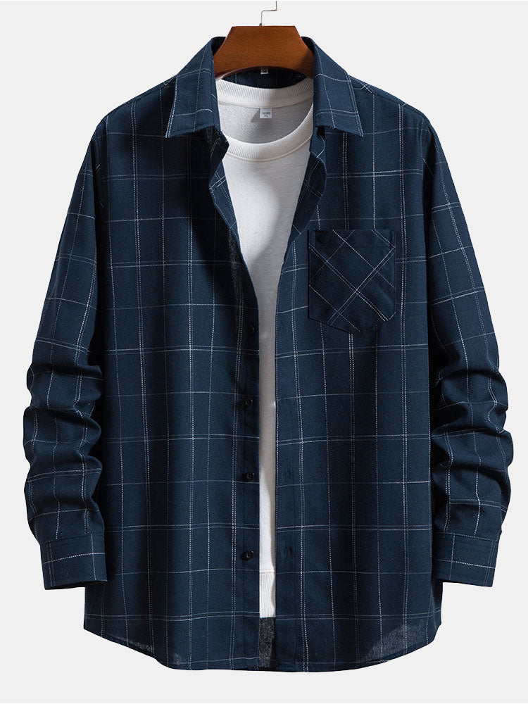Elara – Men's Dress Shirt with Tailored Fit for Effortless Style-1