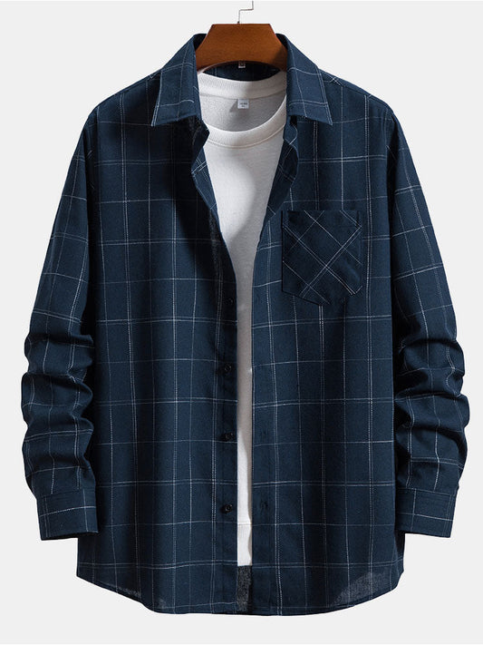 Elara – Men's Dress Shirt with Tailored Fit for Effortless Style-1
